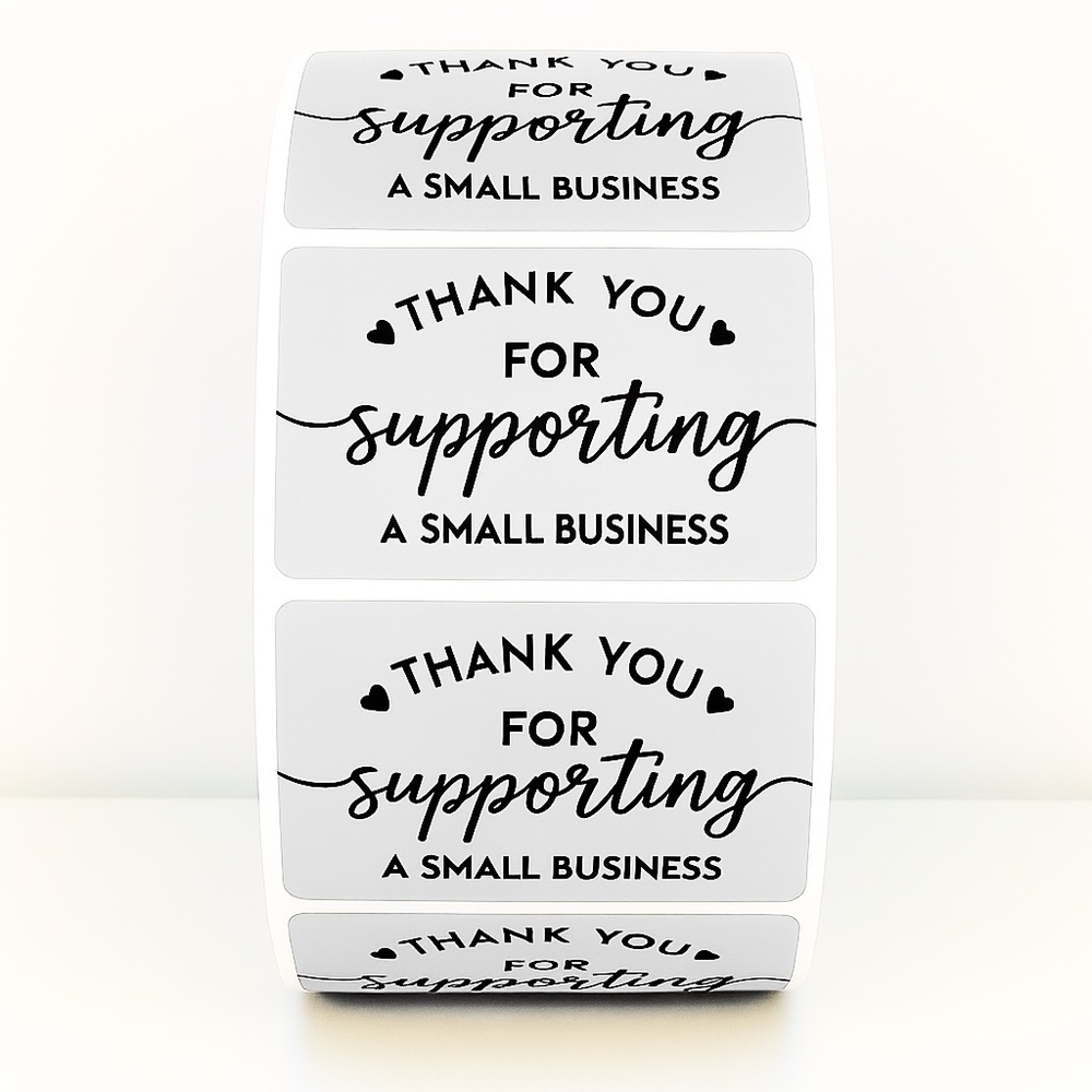 Customer Appreciation Stickers - Small Business Packaging Seals sticker label - Picture 10 of 11